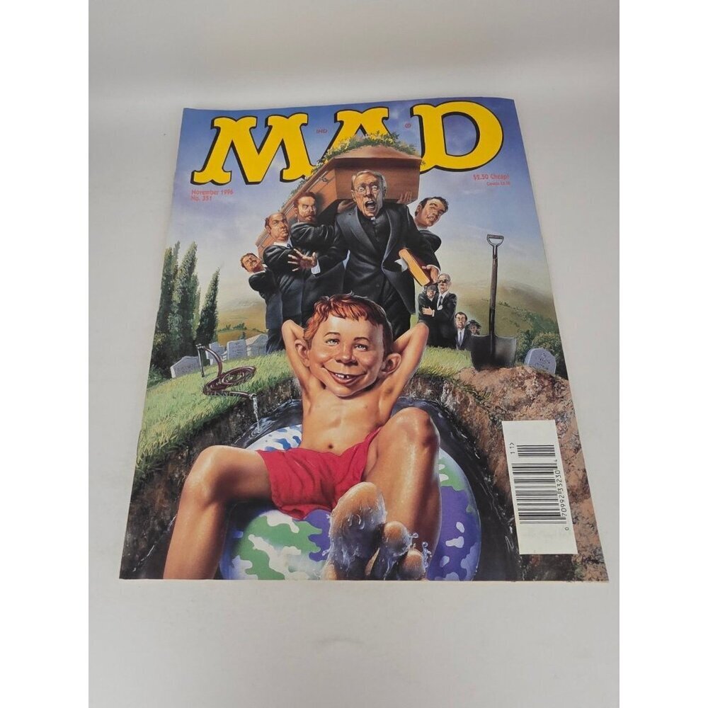 MAD Magazine November 1996 No. 351 Alfred E. Neuman Satire Humor MAD Magazine